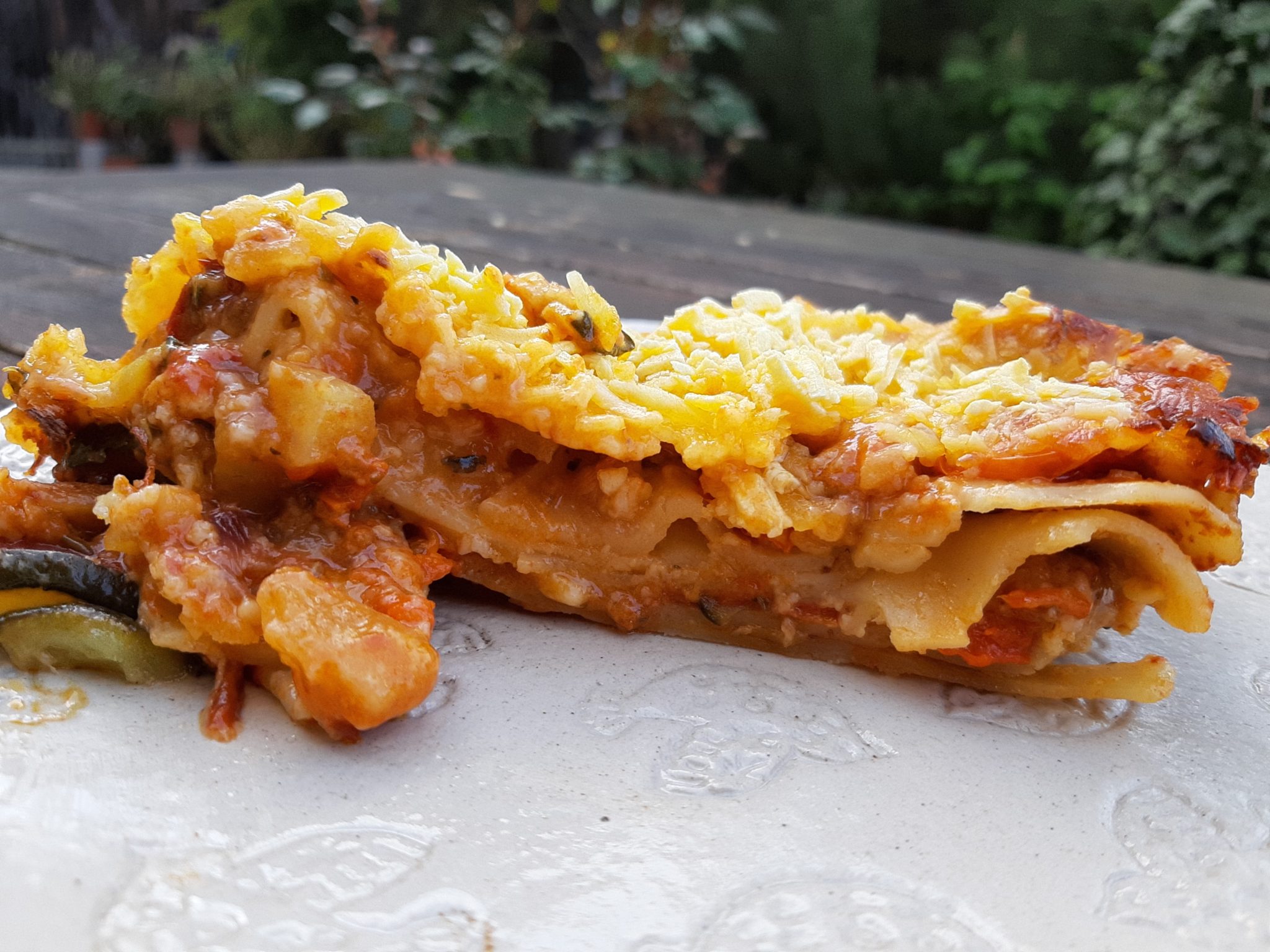 Lasagne klassisch mit Bechamelsauce, vegan | Naturveg